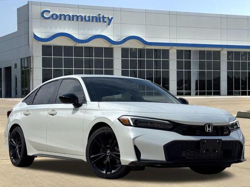 Platinum White Pearl 2026 Honda Civic Si Base