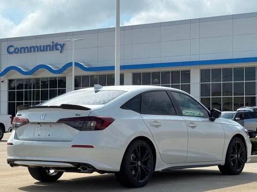 Platinum White Pearl 2026 Honda Civic Si Base