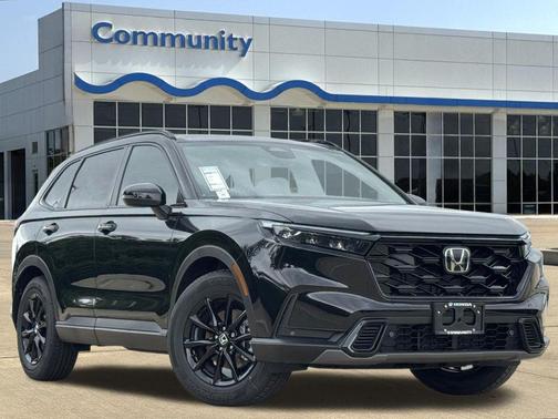 Crystal Black Pearl 2026 Honda CR-V Hybrid Sport-L FWD