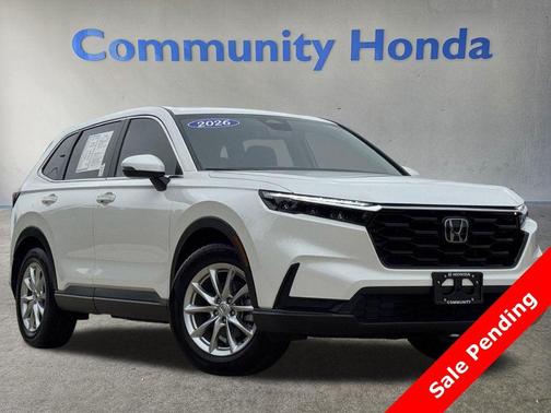 Platinum White Pearl 2026 Honda CR-V EX 2WD