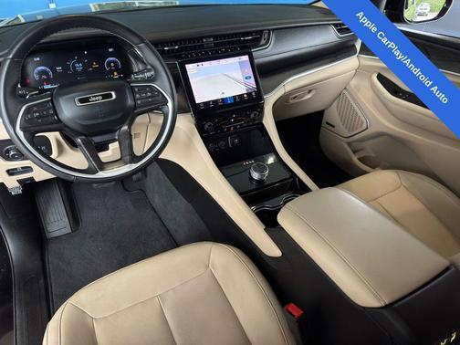 Diamond Black Crystal Pearlcoat 2021 Jeep Grand Cherokee L Limited