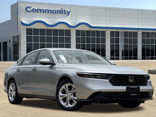 Solar Silver Metallic 2026 Honda Accord LX 1.5T
