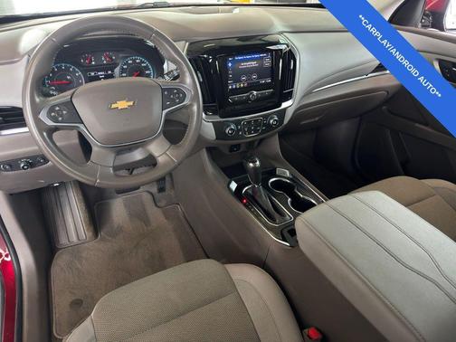 Cajun Red Tintcoat 2020 Chevrolet Traverse LT Cloth