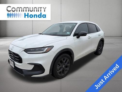 Platinum White Pearl 2023 Honda HR-V 2WD Sport