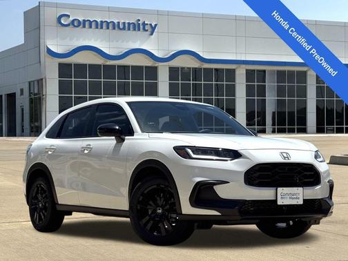 Platinum White Pearl 2026 Honda HR-V AWD Sport
