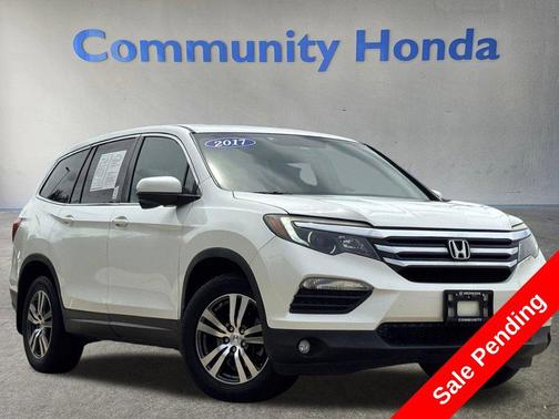 White Diamond Pearl 2017 Honda Pilot EX-L