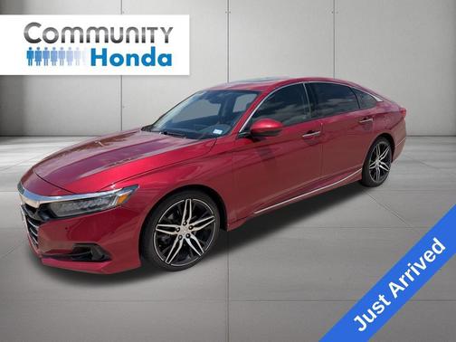 Radiant Red Metallic 2022 Honda Accord Hybrid Touring