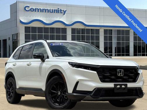 Platinum White Pearl 2023 Honda CR-V Hybrid Sport FWD