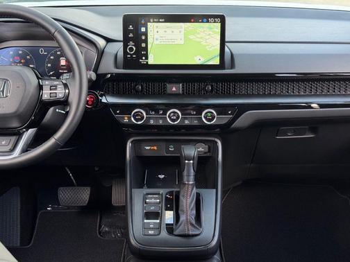 Platinum White Pearl 2026 Honda CR-V Hybrid Sport Touring AWD