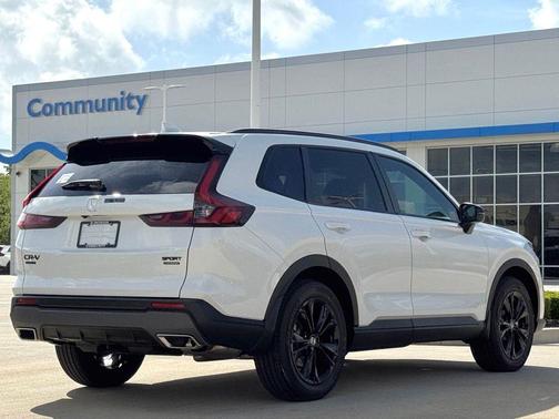 Platinum White Pearl 2026 Honda CR-V Hybrid Sport Touring AWD
