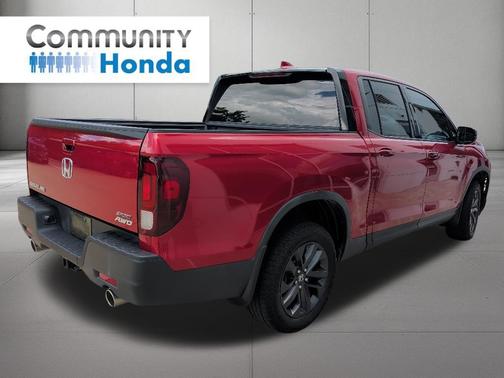 Radiant Red Metallic II 2023 Honda Ridgeline Sport