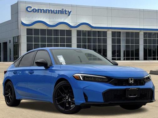 Boost Blue Pearl 2026 Honda Civic Sport