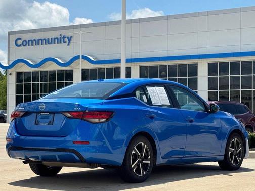 Electric Blue Metallic 2024 Nissan Sentra SV