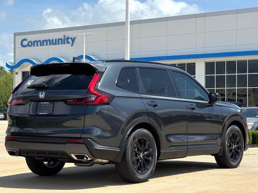 Meteorite Gray Metallic 2026 Honda CR-V Hybrid Sport-L FWD