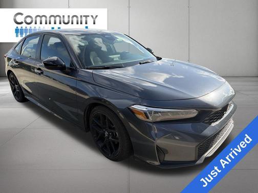 Crystal Black Pearl 2025 Honda Civic Sport