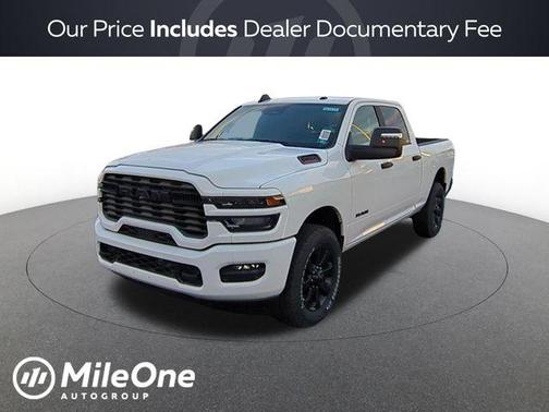 Bright White Clearcoat 2026 RAM 2500 Big Horn