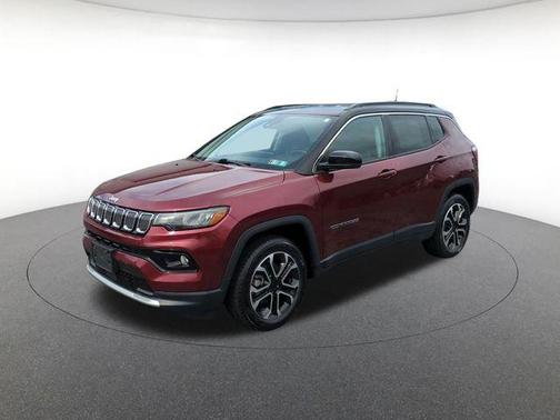 Velvet Red Pearlcoat 2022 Jeep Compass Limited
