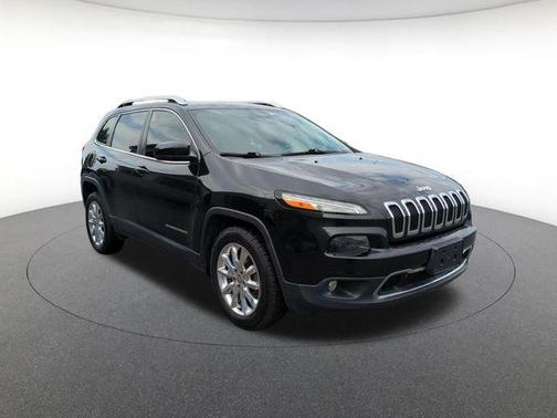 Brilliant Black Crystal Pearlcoat 2016 Jeep Cherokee Limited