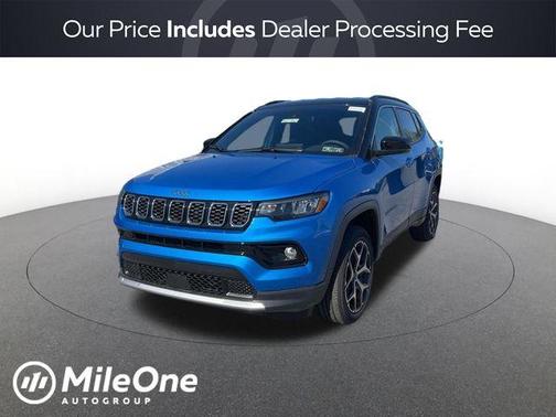 Blue 2026 Jeep Compass Limited