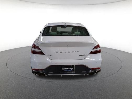 White 2026 Genesis G70 3.3T Sport Prestige