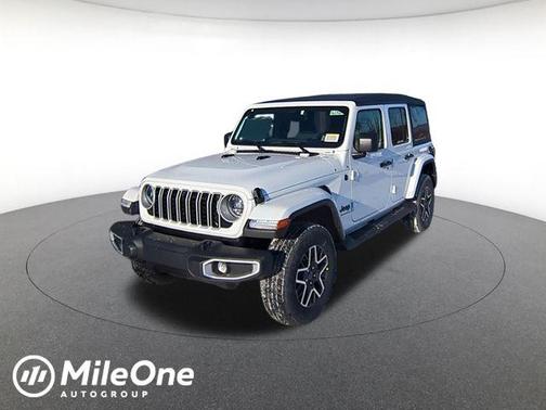 Bright White Clearcoat 2026 Jeep Wrangler Sahara