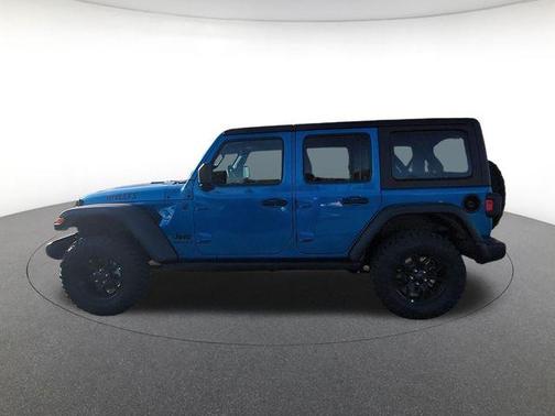 Hydro Blue Pearl 2026 Jeep Wrangler Sport