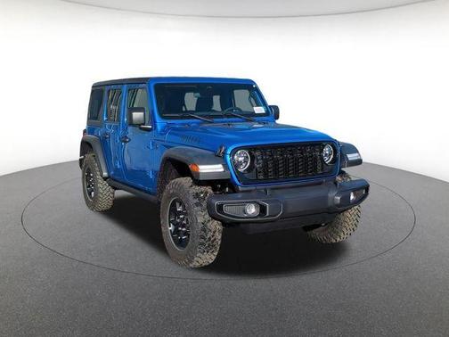 Hydro Blue Pearl 2026 Jeep Wrangler Sport