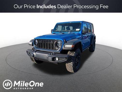 Hydro Blue Pearl 2026 Jeep Wrangler Sport