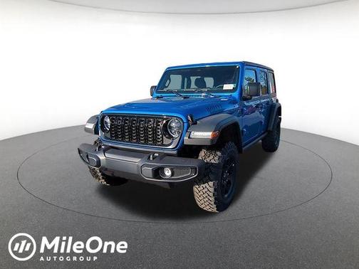 Hydro Blue Pearl 2026 Jeep Wrangler Sport