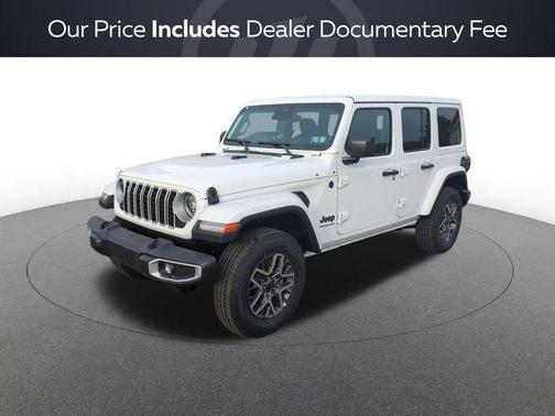Bright White Clearcoat 2026 Jeep Wrangler Sahara