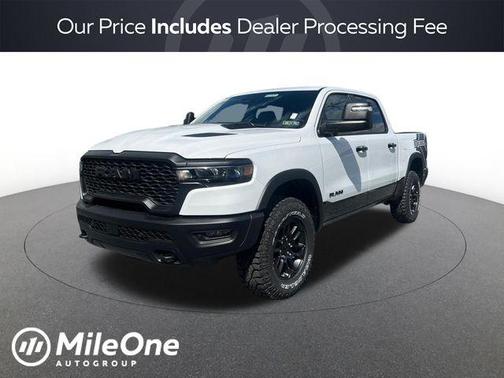 Bright White Clearcoat 2026 RAM 1500 Rebel