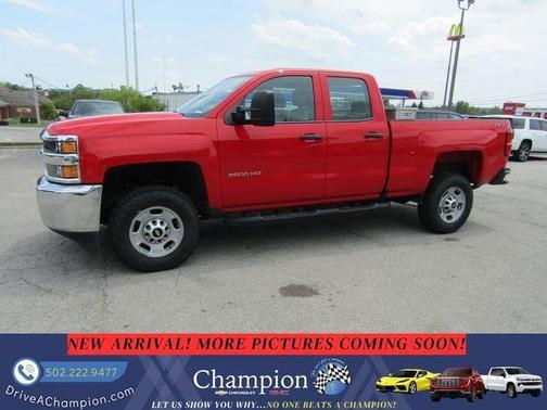 Red 2019 Chevrolet Silverado 2500 WT