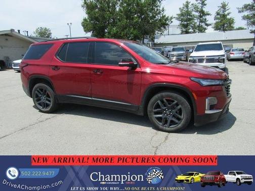 Red 2023 Chevrolet Traverse Premier