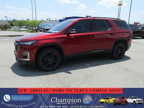 Red 2023 Chevrolet Traverse Premier