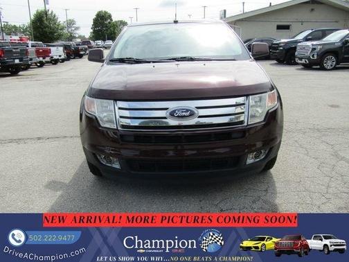 Red 2010 Ford Edge Limited