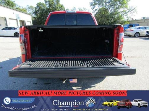 Red 2013 Ford F-150 XLT