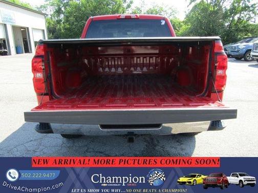 Red 2017 Chevrolet Silverado 1500 LT