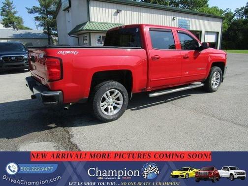 Red 2017 Chevrolet Silverado 1500 LT