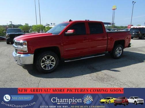 Red 2017 Chevrolet Silverado 1500 LT