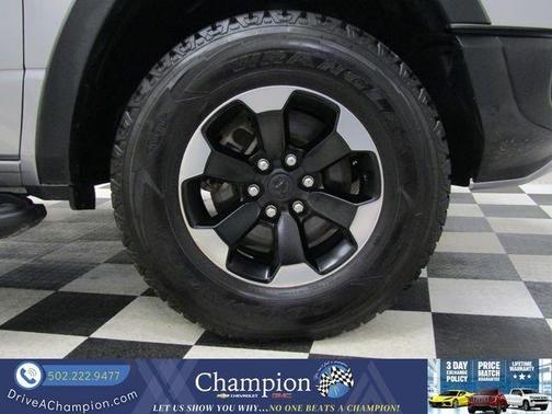 Silver 2021 RAM 1500 Rebel