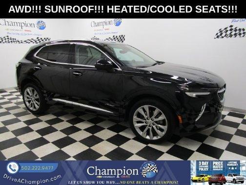 Black 2023 Buick Envision Avenir