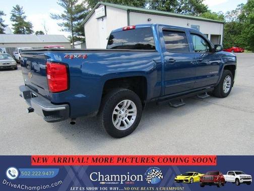 Blue 2018 Chevrolet Silverado 1500 LT