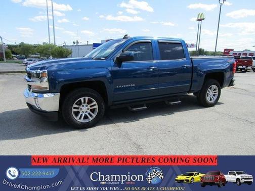 Blue 2018 Chevrolet Silverado 1500 LT