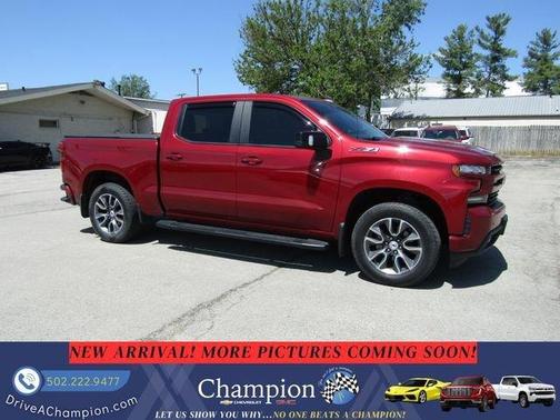 Red 2020 Chevrolet Silverado 1500 RST