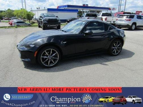 Black 2021 Mazda MX-5 Miata RF Grand Touring