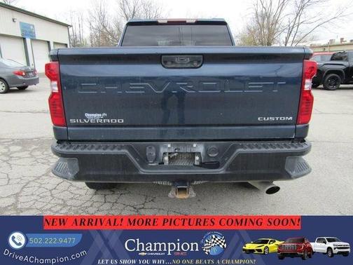 Blue 2022 Chevrolet Silverado 2500 Custom