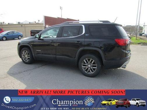 Black 2018 GMC Acadia SLT-1