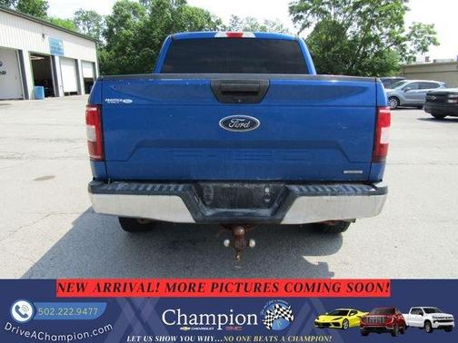 Blue 2018 Ford F-150 XLT
