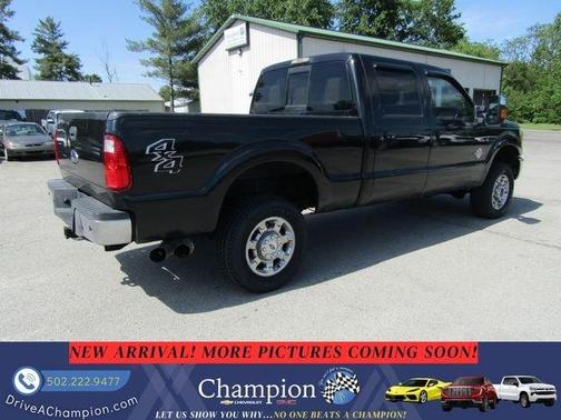 Black 2015 Ford F-350 Lariat Super Duty