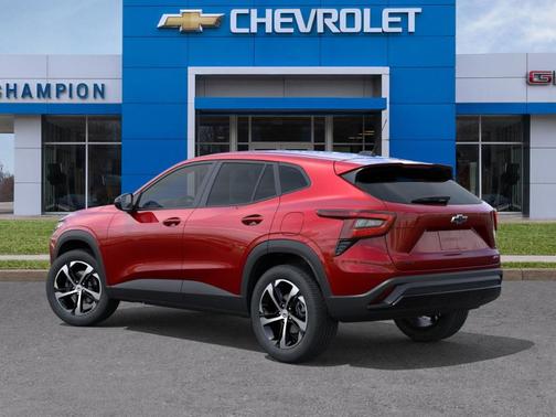 Red 2026 Chevrolet Trax 1RS